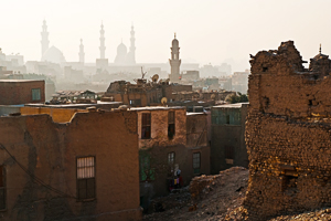 Трущобы в Каире, Египет