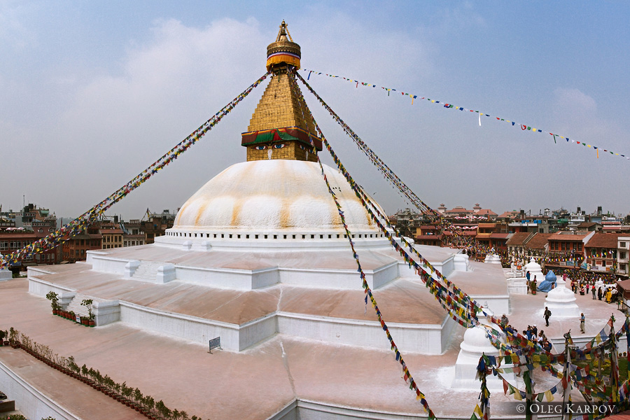 Буддийская ступа Боднатх, Катманду, Непал, 2009